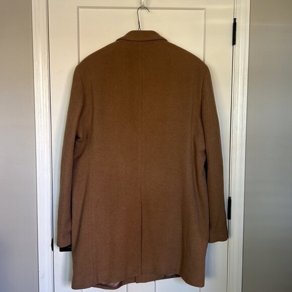 Calvin Klein Men’s Wool Slim Fit Overcoat Coat - Picture 5 of 10